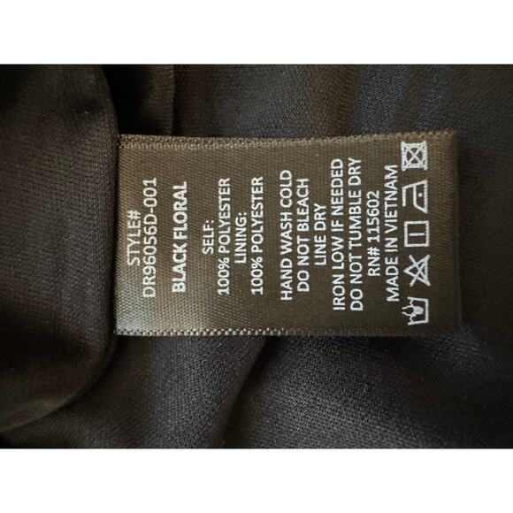 NEW ALL IN FAVOR NORDSTROM Multicolor Floral Long Sleeve Mini Dress Size M - Picture 5 of 6